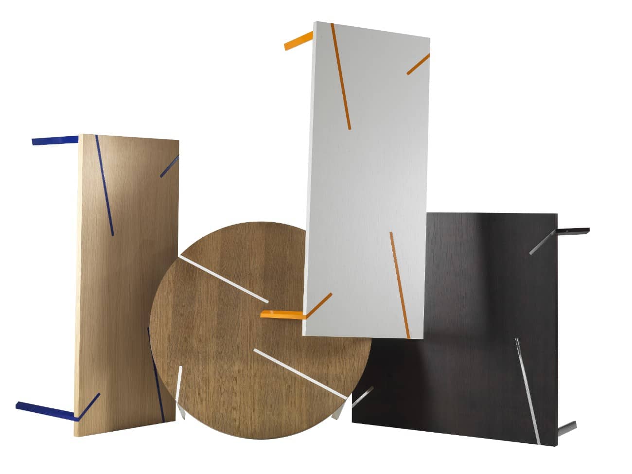 mesa de diseño de madera traces 1
